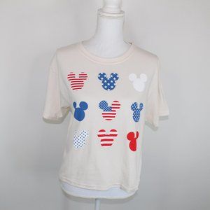 COPY - Walt Disney World Mickey Mouse USA Crop Top
